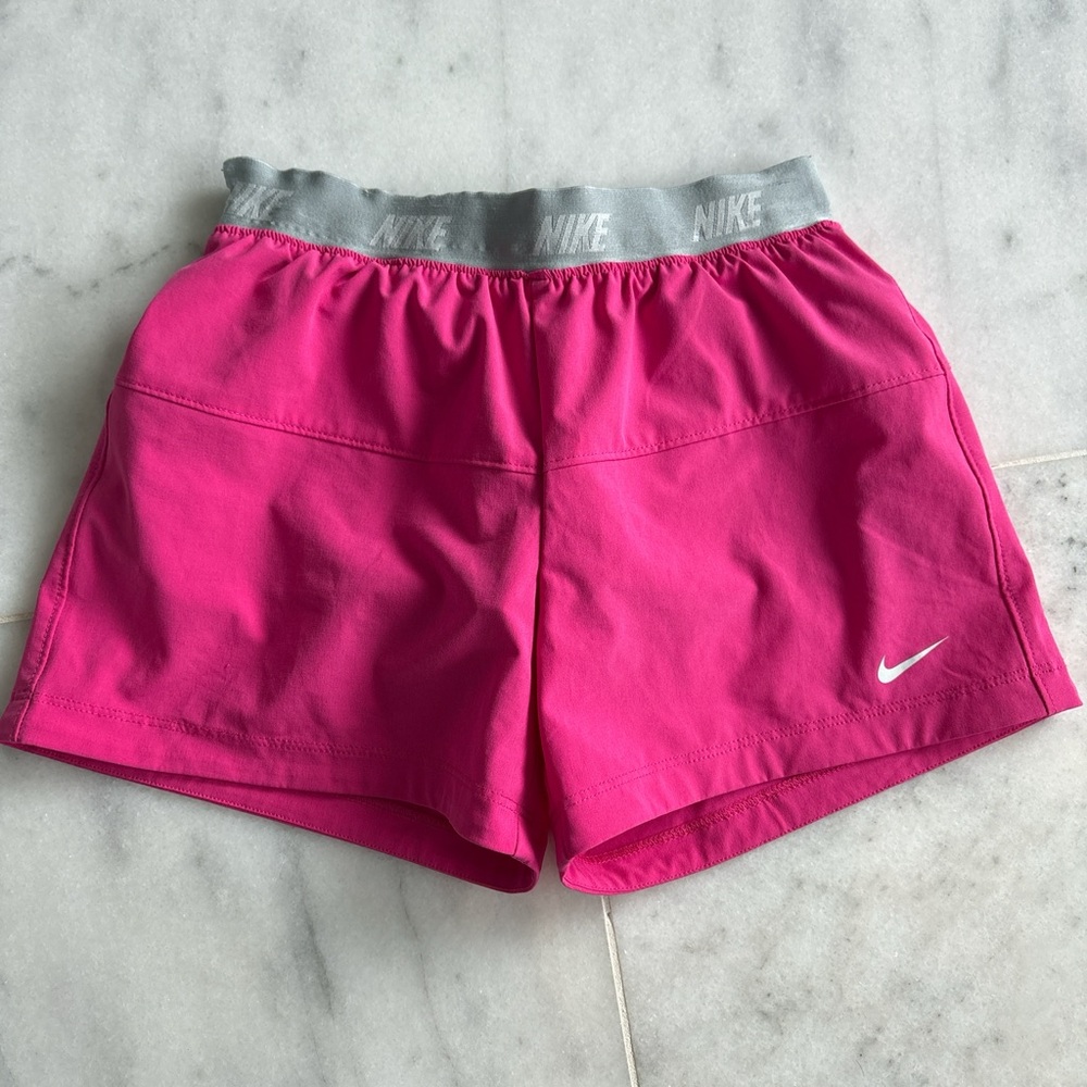 Nike pink shorts